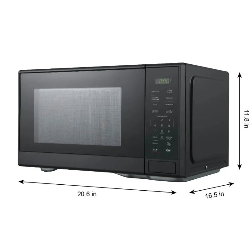 1.1 Cu. ft Microwave Oven in Black
