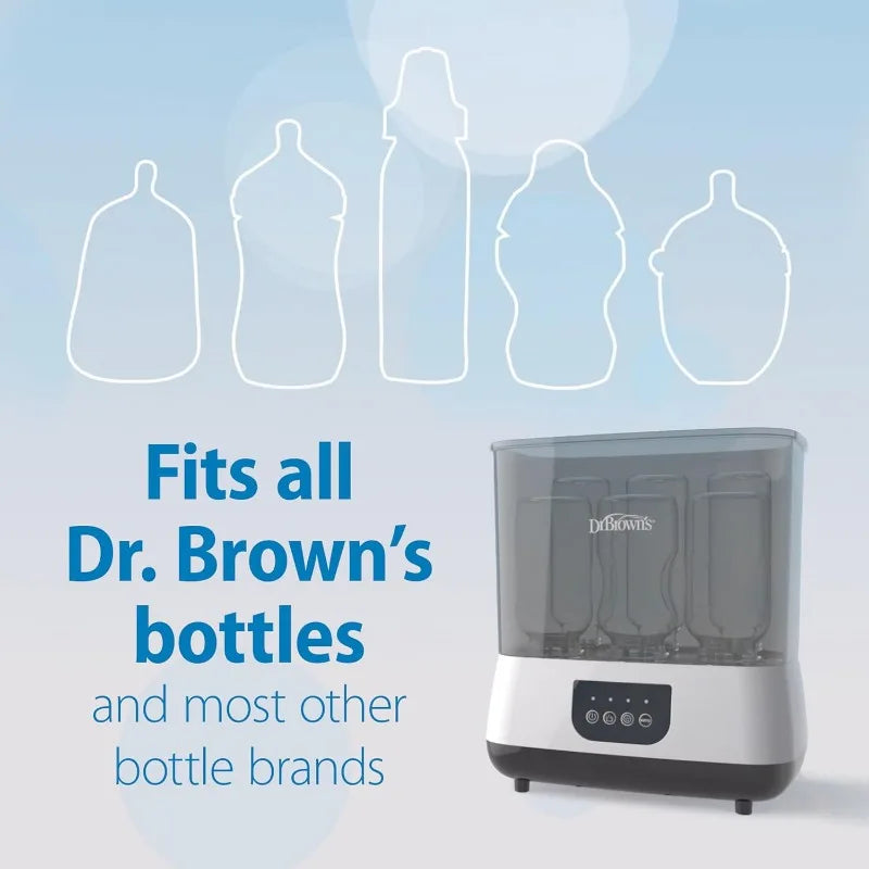 All-in-One Sterilizer & for Baby Bottles, Parts & Other Newborn Essentials