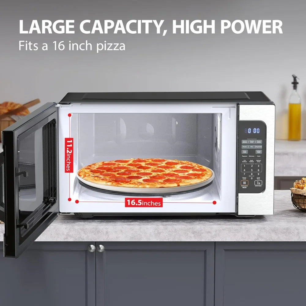 ML-EM09PA(SS) Microwave 6-Auto-Menus/Mute Function/Lock,/LED L