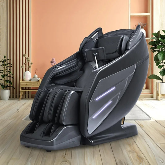 Luxury 3D Full Body Massage Chair with Zero Gravity, Lumbar Heating, Touchscreen Controller, Auto Body Scan, Bluetooth Speaker,