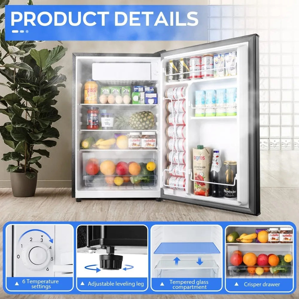 4.5 Cu.Ft  Compact Refrigerato