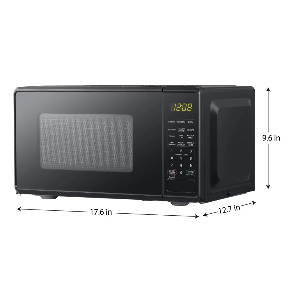 0.7 cu. ft.  Microwave  700-Watts, LED & Color Options