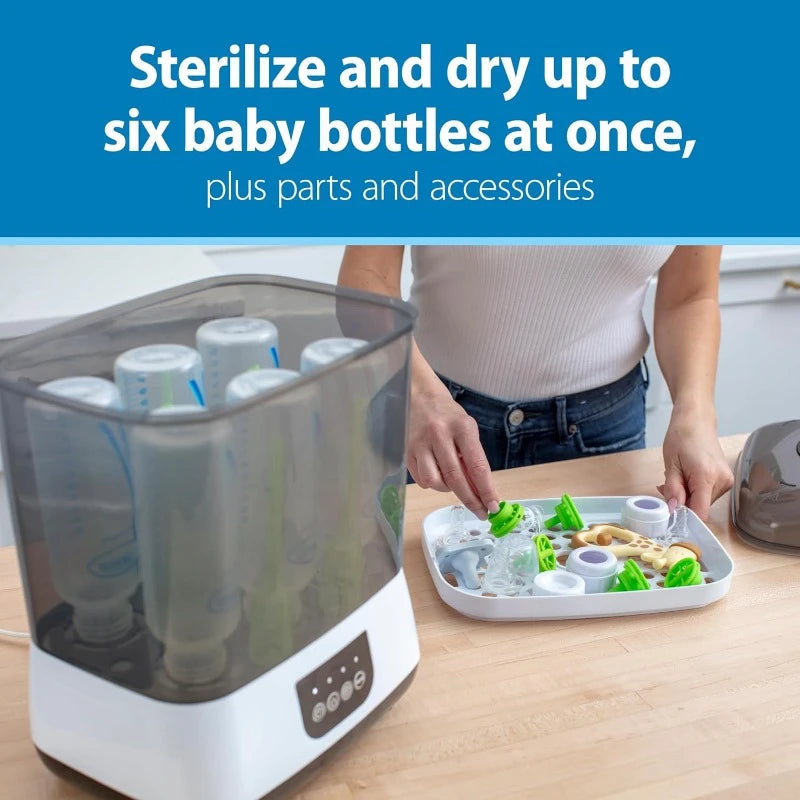All-in-One Sterilizer &  for Baby Bottles, Parts & Other Newborn Essentials