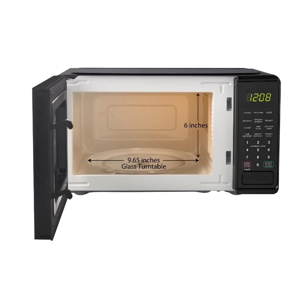 0.7 cu. ft.  Microwave  700-Watts, LED & Color Options